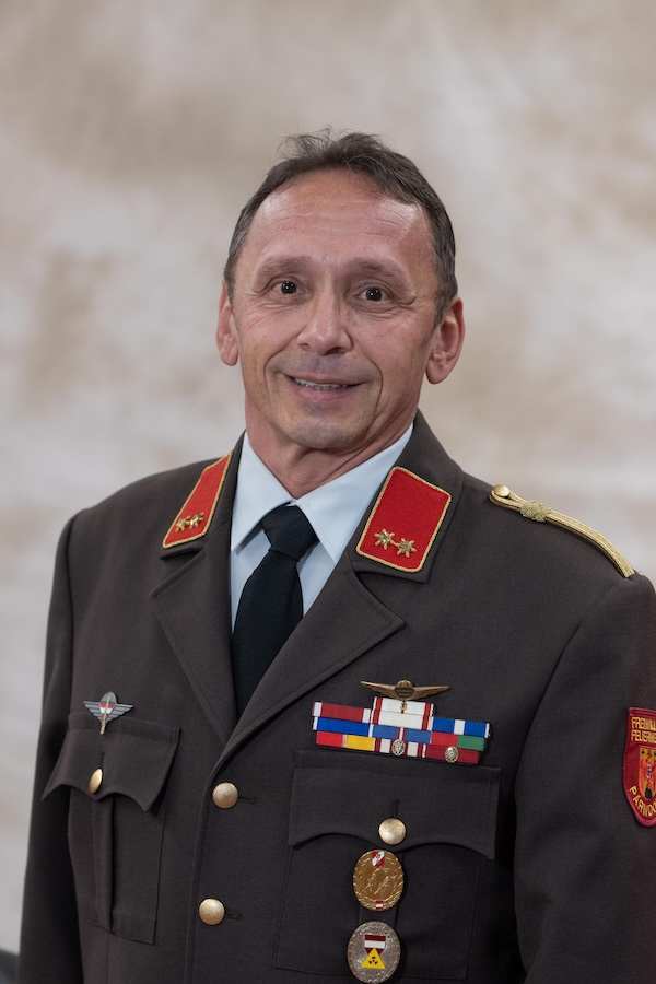 Foto Zugskommandant Hans Peter Samwald